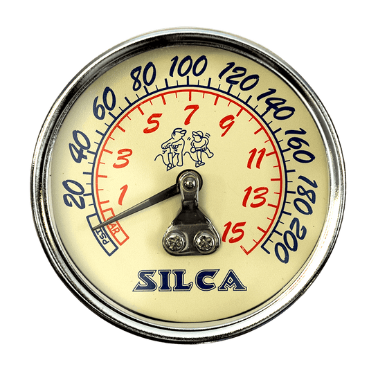 210 PSI Replacement Gauge for Pista and SuperPista - SILCA