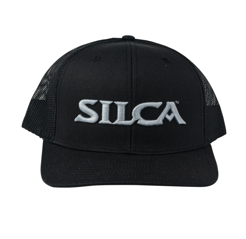 SILCA Hat Black w/Silver 3D Logo