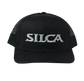 SILCA Hat Black w/Silver 3D Logo