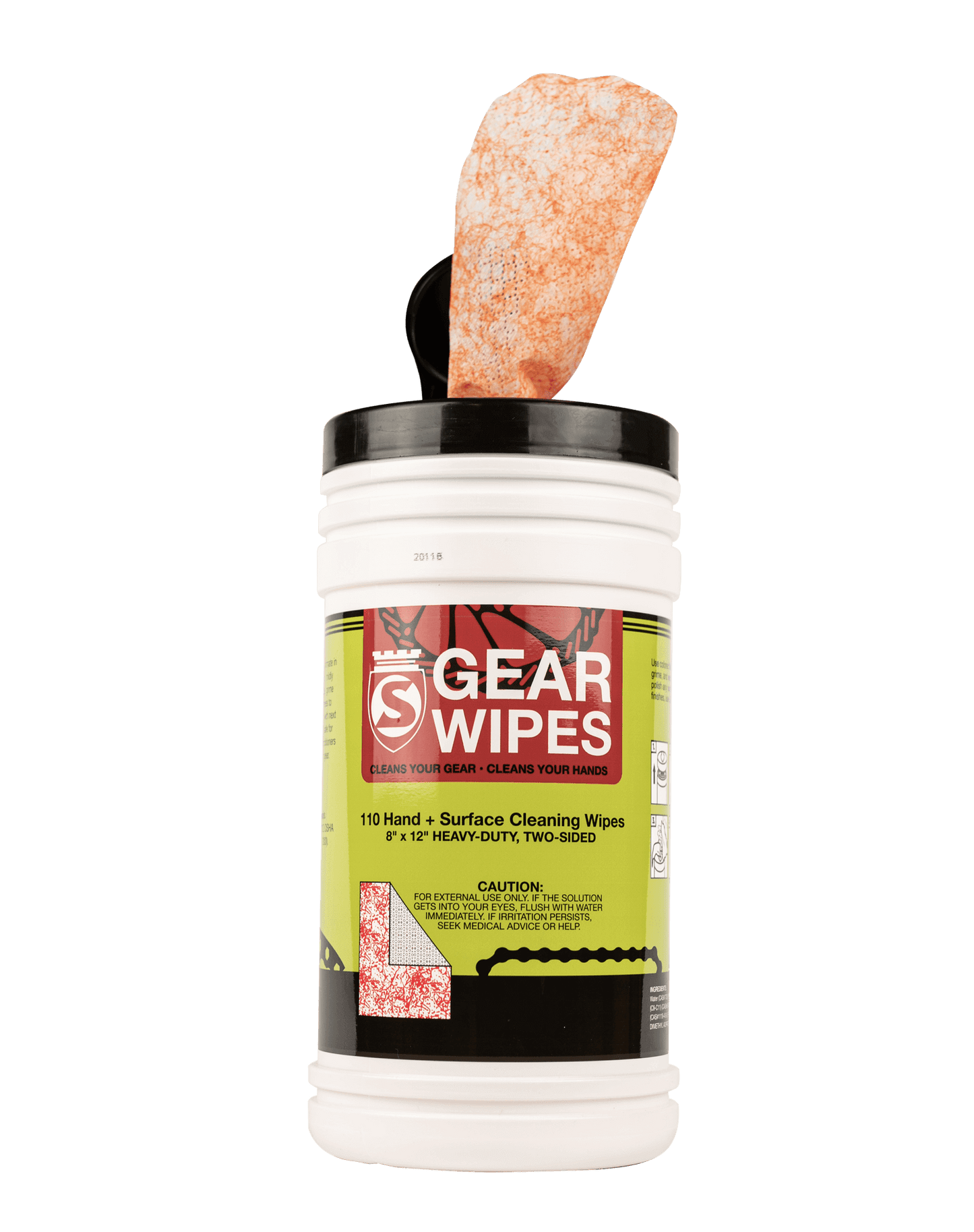 Gear Wipes Canister (110 sheets) - SILCA