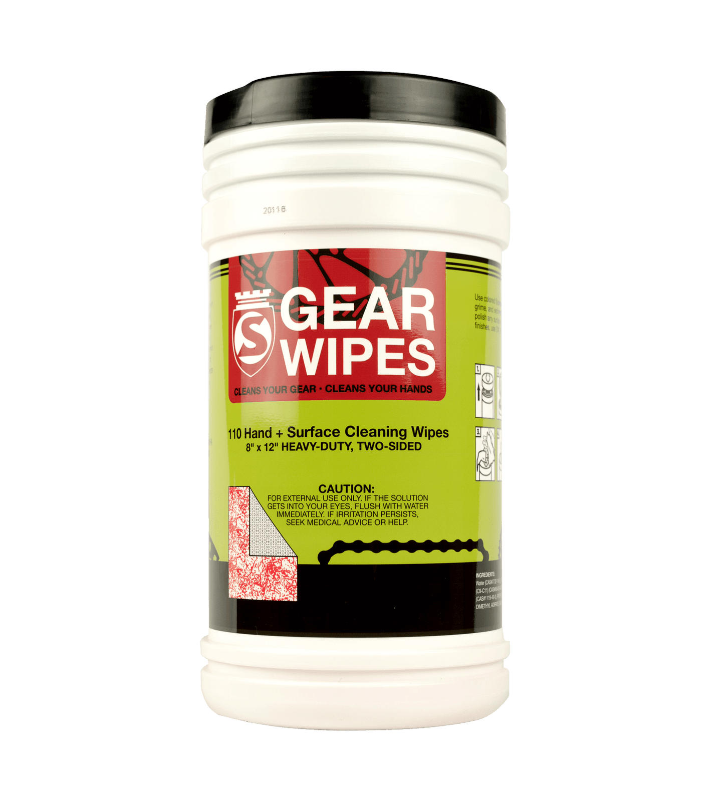 Gear Wipes Canister (110 sheets) - SILCA