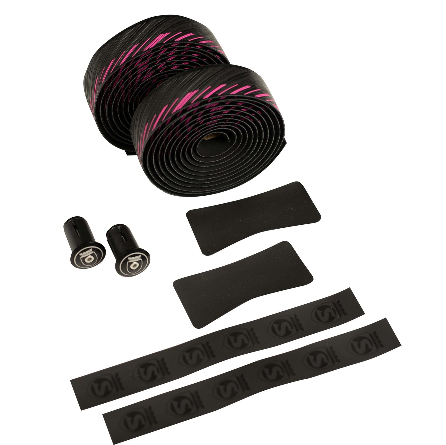 NASTRO CUSCINO BAR TAPE Black w/PINK - SILCA